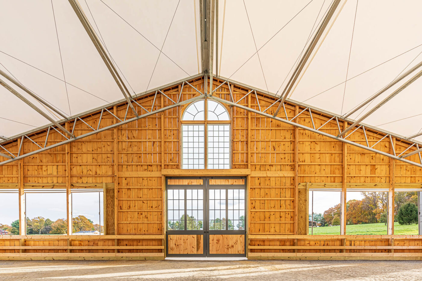 fabric barns for horses riding in pa