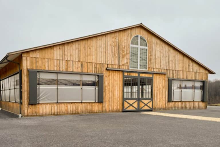 fabric buildings for horse riding arenas